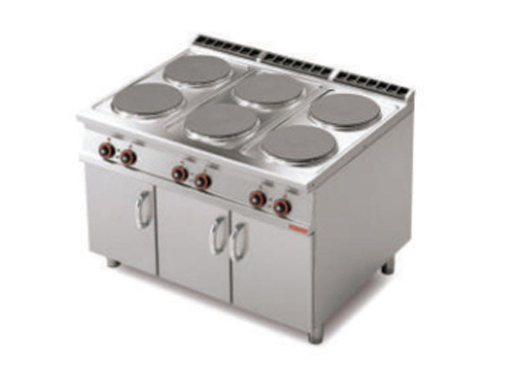 6 Hot Plate with Cupboard